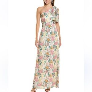 Sachin + Babi Cream A-Line Maxi Skirt Resort Wear